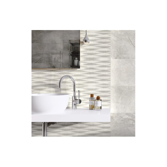 Плитка керамогранітна Masterstone White RECT 597x597x8 Cerrad