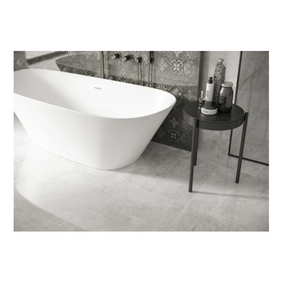 Плитка керамогранітна Softcement White RECT 297x1197x8 Cerrad
