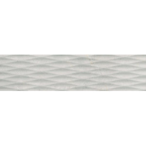 Плитка керамогранітна Masterstone White Decor Waves POL 297x1197x8 Cerrad