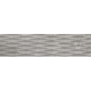 Плитка керамогранітна Masterstone Silver Decor Waves POL 297x1197x8 Cerrad