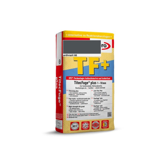 Затирка для швів Sopro TF+ 593 антрацит №66 (15 кг)