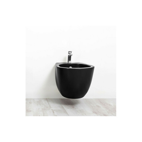 Біде підвісне Vignoni VI19 F85 Вlack, SIMAS