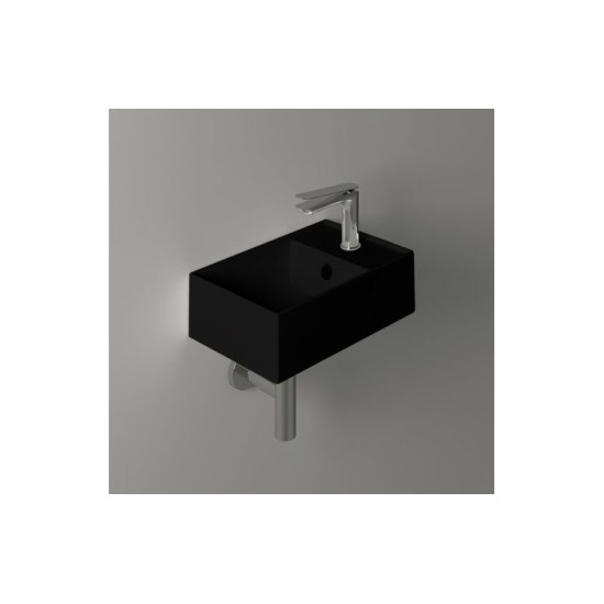 Умивальник AG 40 Agile (AG40) Black matt, SIMAS