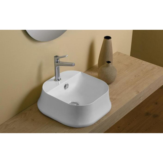 Умивальник SH 07 Sharp (SH07) Glossy white, SIMAS