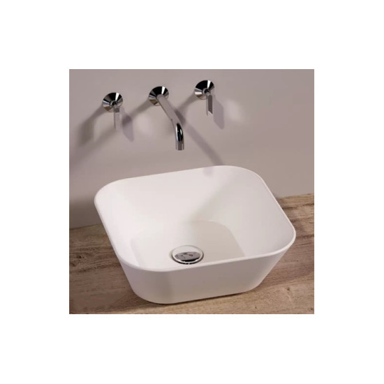 Умивальник WA 03 Wave (WA03WM) White matt, SIMAS