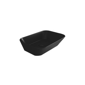 Умивальник WA 04 Wave (WA04NM) Blak matt, SIMAS