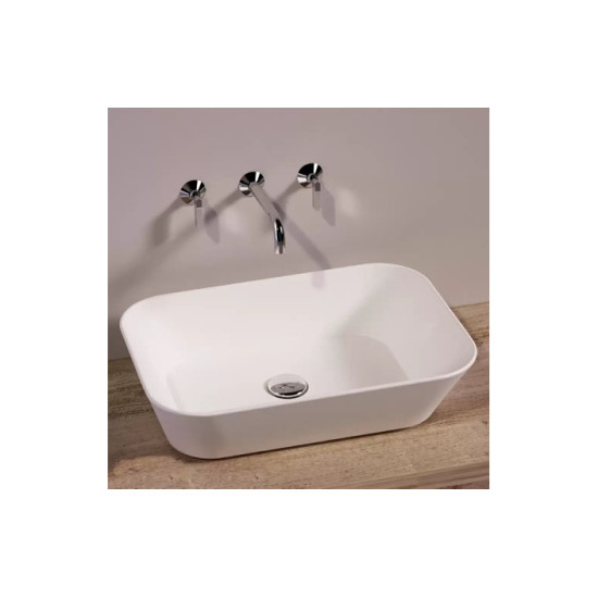 Умивальник WA 04 Wave (WA04WM) White matt, SIMAS