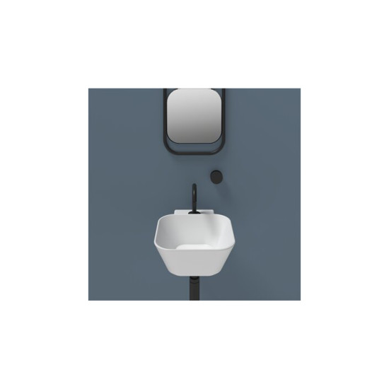 Умивальник WA 07 Wave (WA07) Glossy white SIMAS