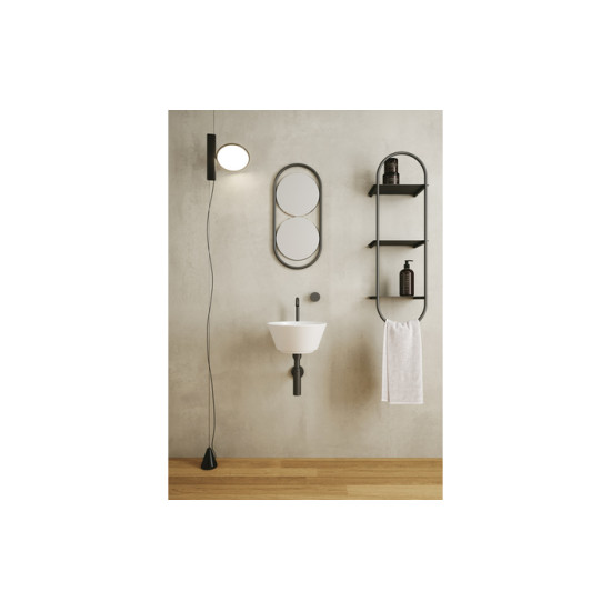 Умивальник WA 05 Wave (WA05) Glossy white SIMAS