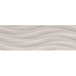 Плитка стінова Living Grey Wave RECT 250х750 Ceramika Color