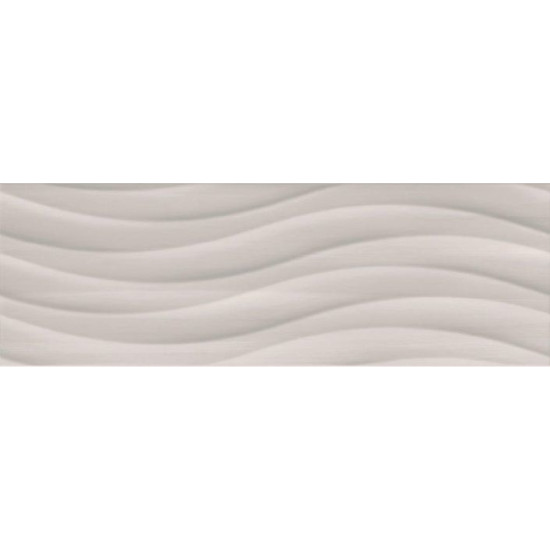 Плитка стінова Living Grey Wave RECT 250х750 Ceramika Color
