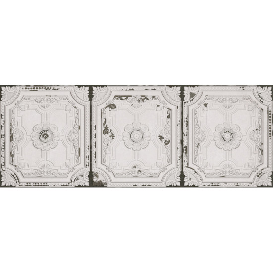 Плитка стінова Victorian White Nova декор 446,3x1193 Aparici