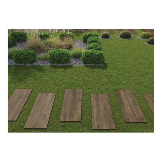 Плитка керамогранітна Tauro Brown RECT 397x1197x20 Cerrad