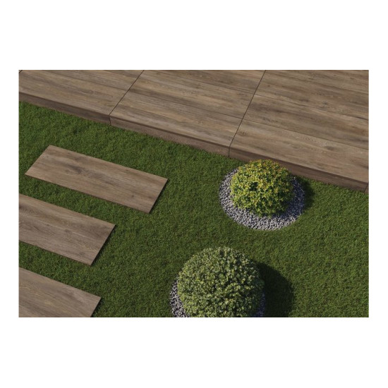 Плитка керамогранітна Tauro Brown RECT 397x1197x20 Cerrad