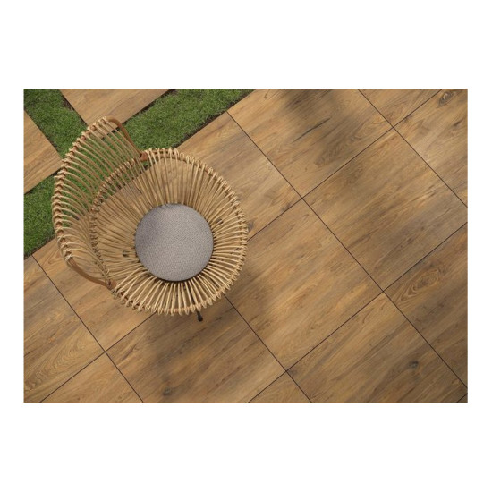 Плитка керамогранітна Ragaya Brown RECT 597x597x20 Cerrad