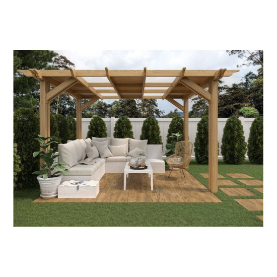 Плитка керамогранітна Ragaya Brown RECT 597x597x20 Cerrad
