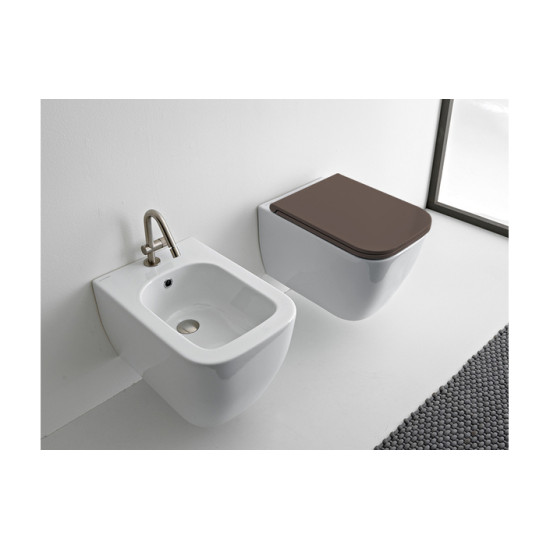 Кришка для унітаза Teorema 2.0 soft-close (8305B53) Tobacco SCARABEO