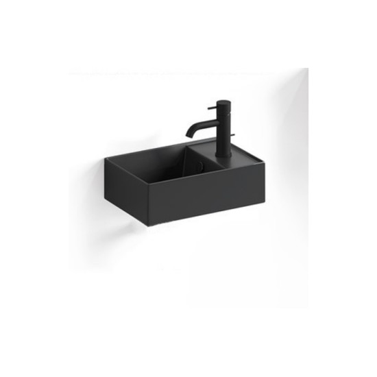 Умивальник AG 50 Agile (AG50NM) Black matt, SIMAS