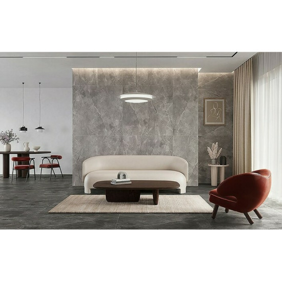 Плитка керамогранітна Marengo Graphite RECT 598x1198x9,3 Cersanit