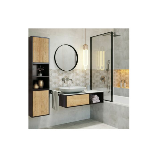 Плитка стінова Polaris Mix Hexagon RECT 250x750 Ceramika Color