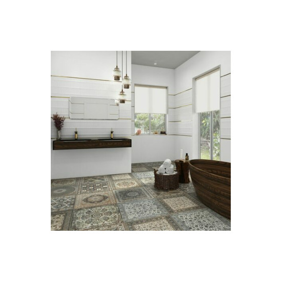 Плитка керамогранітна Kilim Single Natural 595,5x595,5x9 Aparici
