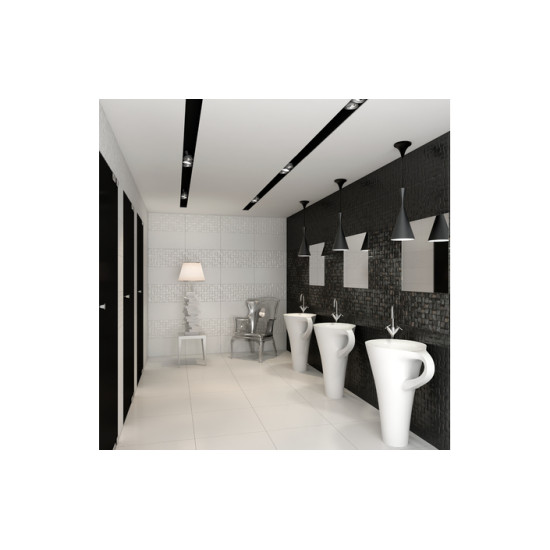 Плитка стінова Acoustic Cerler Blanco 316x592x10 Aparici