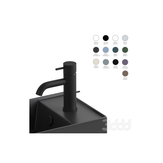 Умивальник AG 50 Agile (AG50N) Glossy black SIMAS