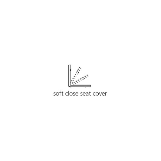 Кришка для унітаза Teorema 2.0 soft-close (8305B56) Ocean SCARABEO