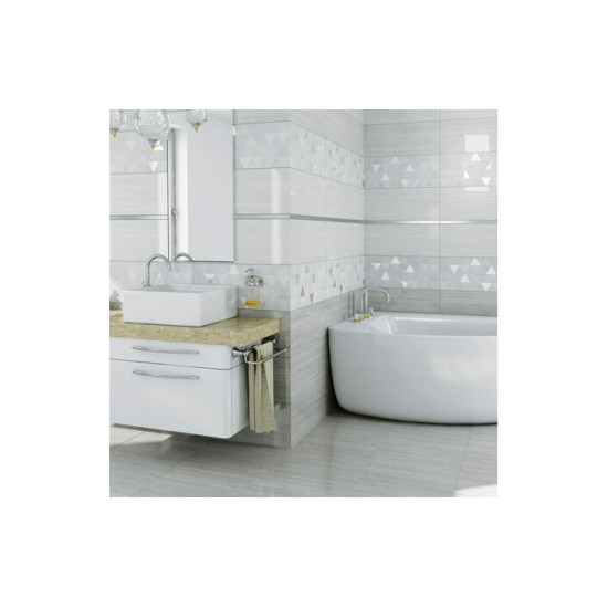 Плитка стінова Sabuni Grey RECT 300x600 Ceramika Color