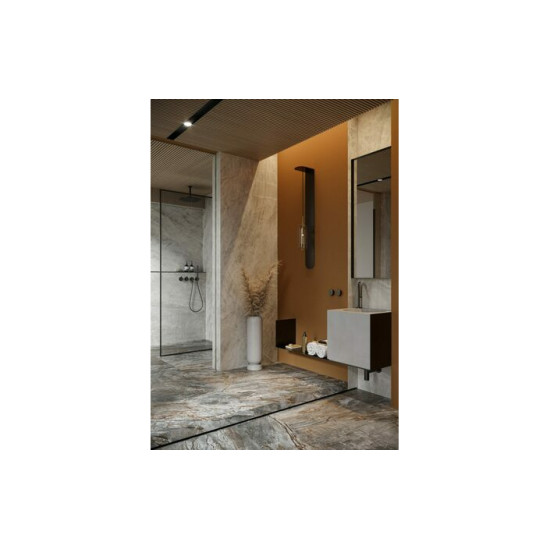 Плитка керамогранітна Brazilian Quartzite Black RECT 1197x1197x8 Cerrad