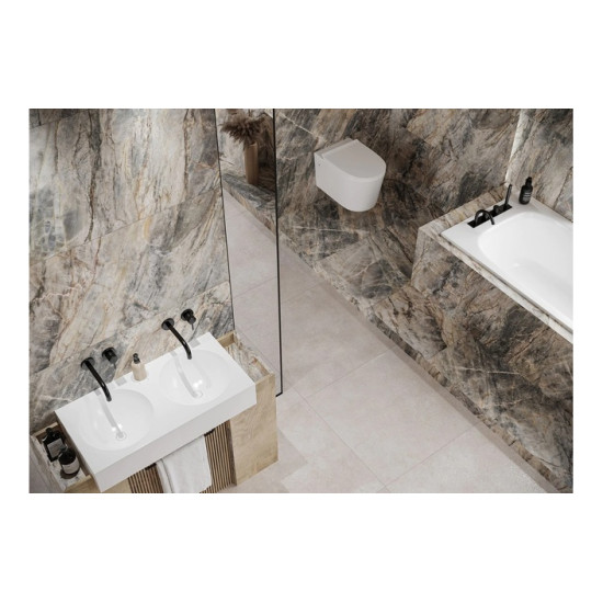 Плитка керамогранітна Brazilian Quartzite Amber RECT 1197x2797x6 Cerrad