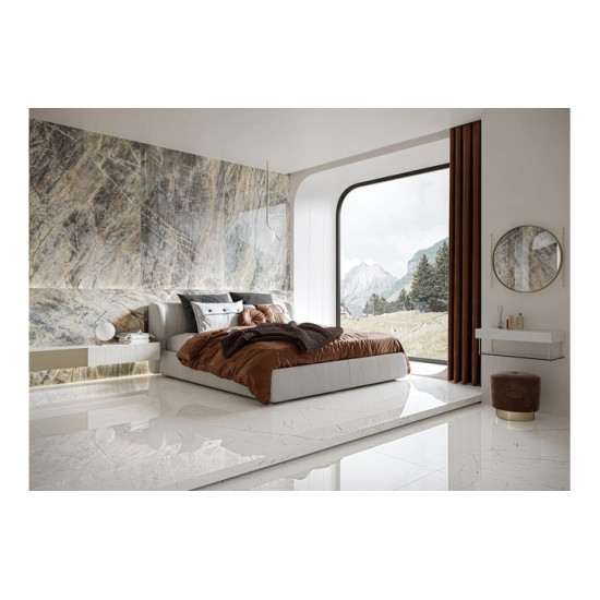 Плитка керамогранітна Brazilian Quartzite Amber POL 597x1197x8 Cerrad
