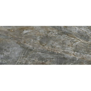 Плитка керамогранітна Brazilian Quartzite Black POL 1197x2797x6 Cerrad