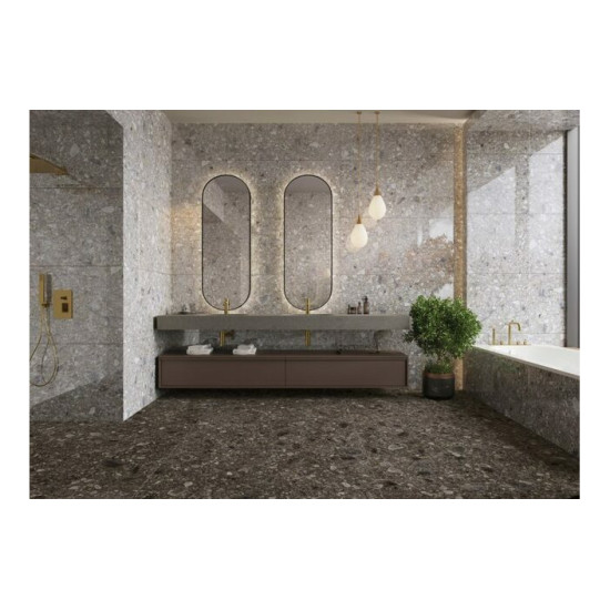 Плитка керамогранітна Ceppo Nuovo Silver POL 597x1197x8 Cerrad