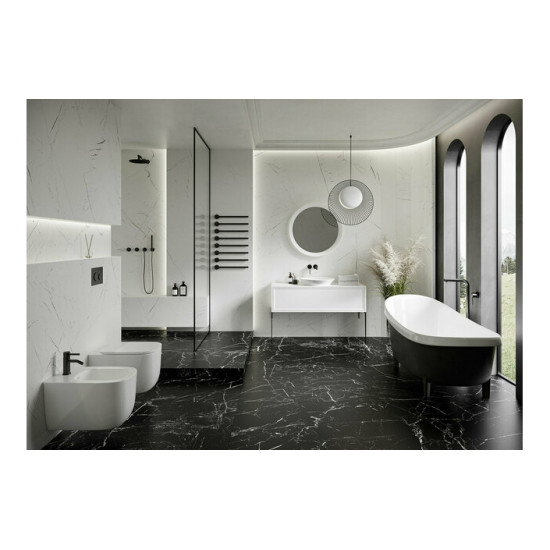 Плитка керамогранітна Marmo Marocco Black RECT 797x1597x8 Cerrad
