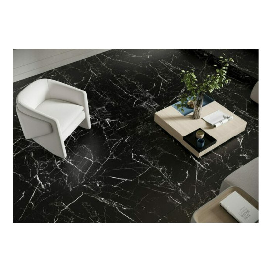 Плитка керамогранітна Marmo Marocco Black RECT 797x797x8 Cerrad