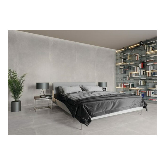 Плитка керамогранітна Modern Concrete Silver RECT 1197x2797x6 Cerrad