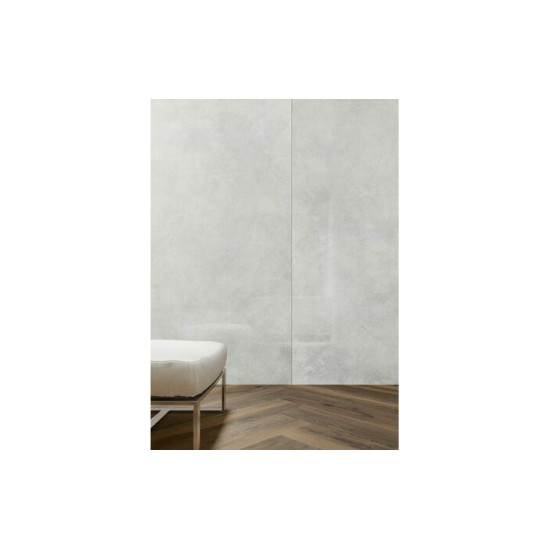 Плитка керамогранітна Modern Concrete Silver SILKY CRISTAL LAP 797x1597x8 Cerrad