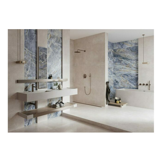 Плитка керамогранітна Modern Concrete Ivory SILKY CRISTAL LAP 797x797x8 Cerrad