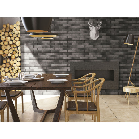 Плитка фасадна Retro Brick Pepper 6,5x24,5x0,8 код 1955 Cerrad