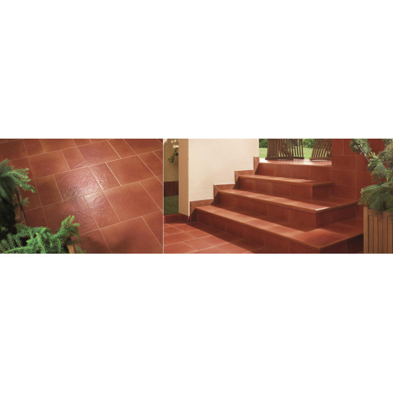 Сходинка пряма Taurus Brown 30x30 код 2223 Ceramika Paradyz