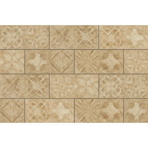 Плитка фасадна Torstone Beige Decor 148x300x9 Cerrad