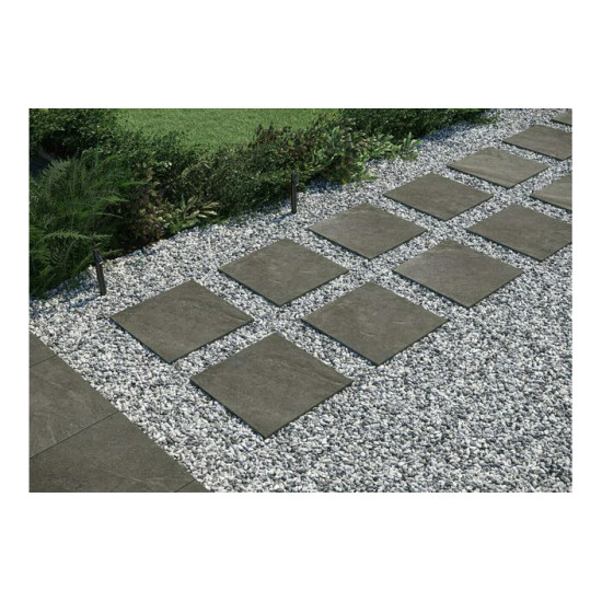 Плитка керамогранітна Cliff Antracyt 2.0 RECT 597x597x20 Cerrad