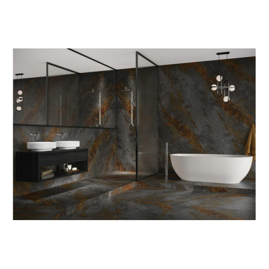 Плитка керамогранітна Auric Graphite RECT 597x597x8 Cerrad