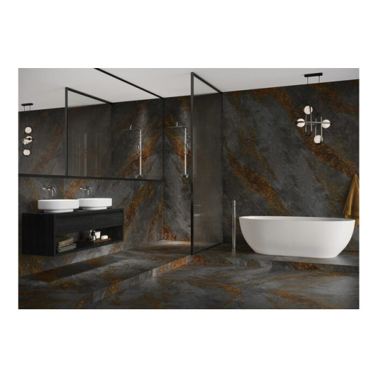 Плитка керамогранітна Auric Graphite RECT 1197x1197x8 Cerrad