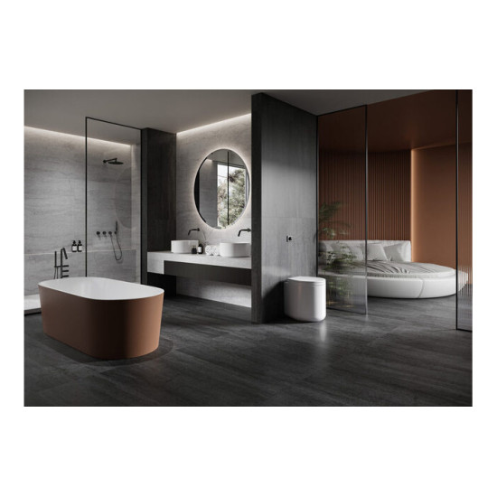 Плитка керамогранітна Dignity Graphite RECT 597x1197x8 Cerrad