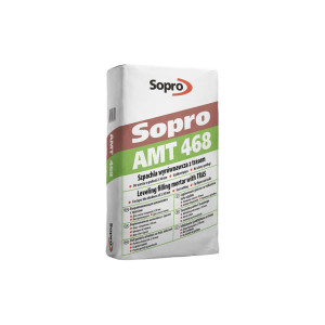 Вирівнювальна шпаклівка з трасом Sopro AMT 468 (25 кг)