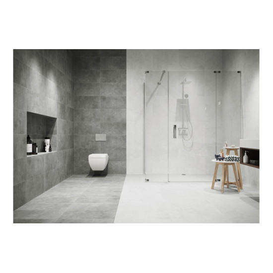 Плитка керамогранітна Apenino Antracyt LAP 297x597x8,5 Cerrad