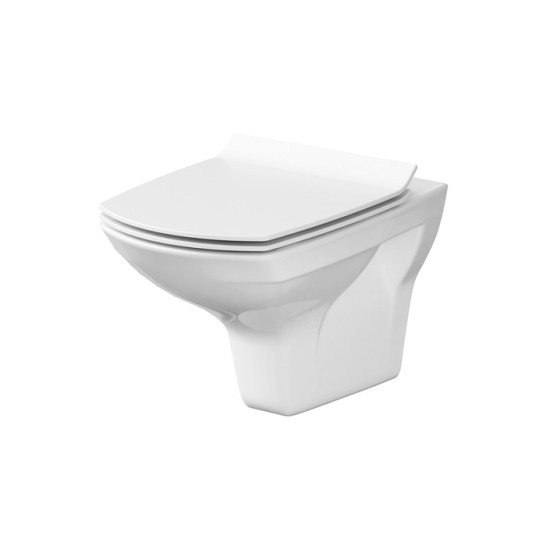 Кришка для унітаза Carina Slim soft-close (CSSD1003571852), Cersanit