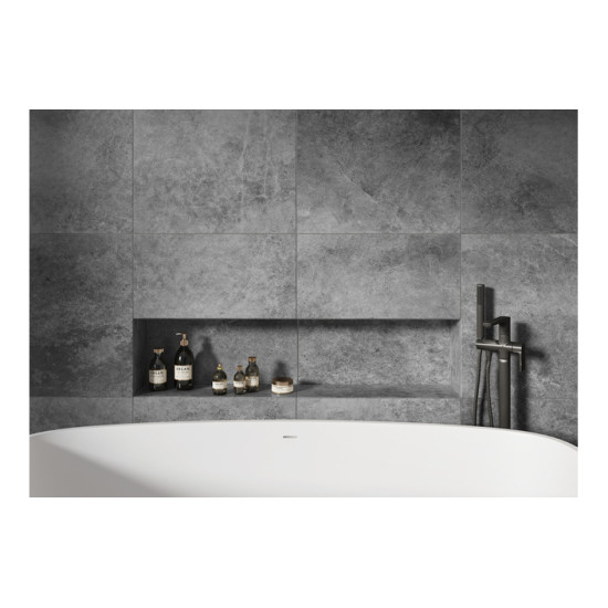 Плитка керамогранітна Tacoma Grey RECT 1197x1197x8 Cerrad